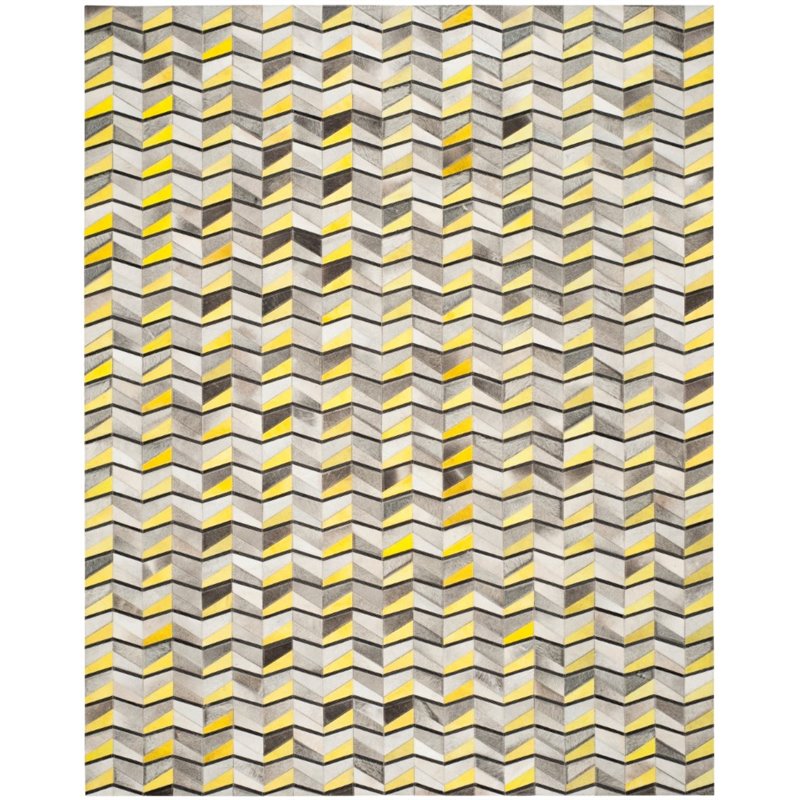Safavieh Studio Leather 3' X 5' Hand Woven Leather Rug