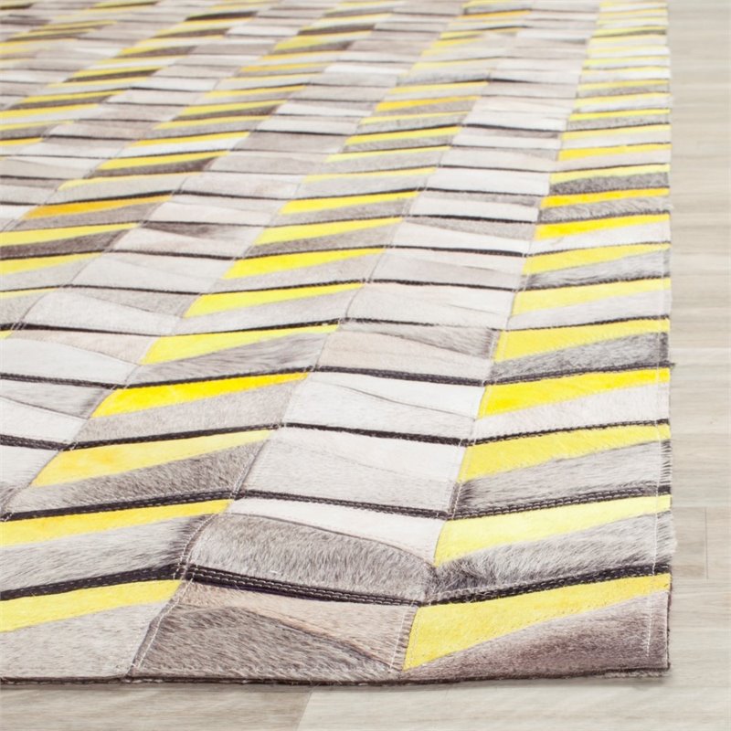 Safavieh Studio Leather 8' X 10' Hand Woven Leather Rug