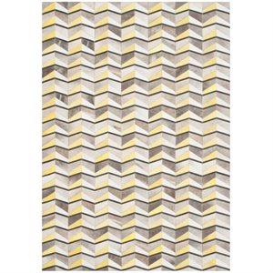 Safavieh Studio Leather 8' X 10' Hand Woven Leather Rug