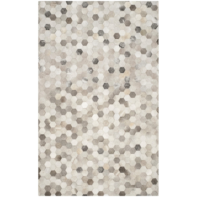 Safavieh Studio Leather 5' X 8' Hand Woven Leather Rug