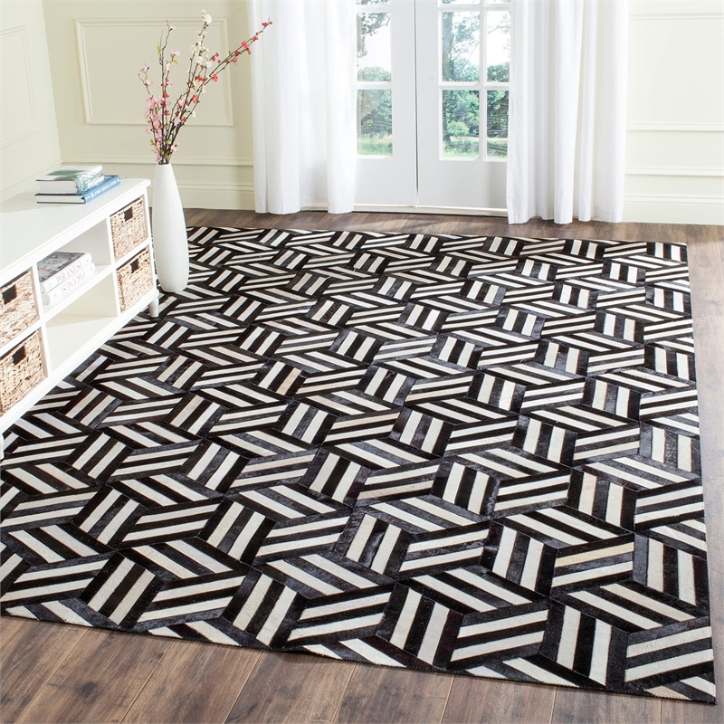 Safavieh Studio Leather 8' X 10' Hand Woven Leather Rug