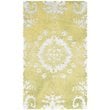 Safavieh Stone Wash 6' X 9' Hand Knotted Rug in Chartreuse