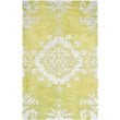 Safavieh Stone Wash 6' X 9' Hand Knotted Rug in Chartreuse