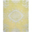 Safavieh Stone Wash 6' X 9' Hand Knotted Rug in Chartreuse