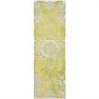 Safavieh Stone Wash 6' X 9' Hand Knotted Rug in Chartreuse