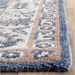 Safavieh Stone Wash 5' X 8' Hand Knotted Rug in Blue and Ivory