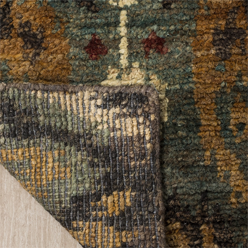 Safavieh Tangier 8' X 10' Hand Knotted Wool and Jute Rug in White