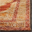 Safavieh Tangier 5' X 8' Hand Knotted Rug in Red Orange and Beige