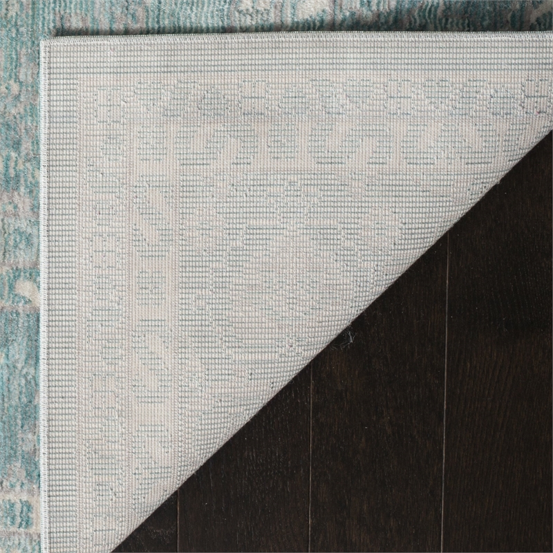 Safavieh Valencia 3' X 5' Power Loomed Polyester Rug in Alpine