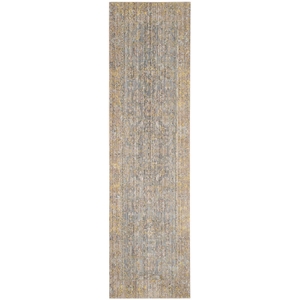 Safavieh Valencia 2' x 3' Power Loomed Polyester Rug in Gray
