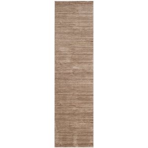 Safavieh Vision 2'2&quot X 8' Power Loomed Rug in Light Brown