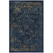 Safavieh Vintage 2' X 3' Power Loomed Rug in Blue and Yellow