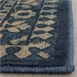 Safavieh Vintage 2' X 3' Power Loomed Rug in Blue and Yellow