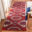 Safavieh Wyndham 5' X 8' Power Loomed Acrylic Rug in Red