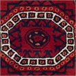 Safavieh Wyndham 7' Round Power Loomed Acrylic Rug in Red