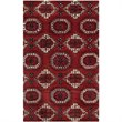 Safavieh Wyndham 7' Round Power Loomed Acrylic Rug in Red