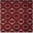 Safavieh Wyndham 7' Round Power Loomed Acrylic Rug in Red