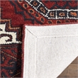 Safavieh Wyndham 7' Square Power Loomed Acrylic Rug in Red