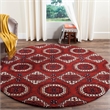 Safavieh Wyndham 8' X 10' Power Loomed Acrylic Rug in Red