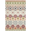 Safavieh Wyndham 5' Square Power Loomed Acrylic Rug in Ivory