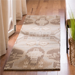 Safavieh Wyndham 2'3&quot X 9' Power Loomed Acrylic Rug in Natural