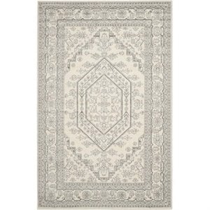 Safavieh Adirondack 9' X 9' Round Rug in Ivory and Silver