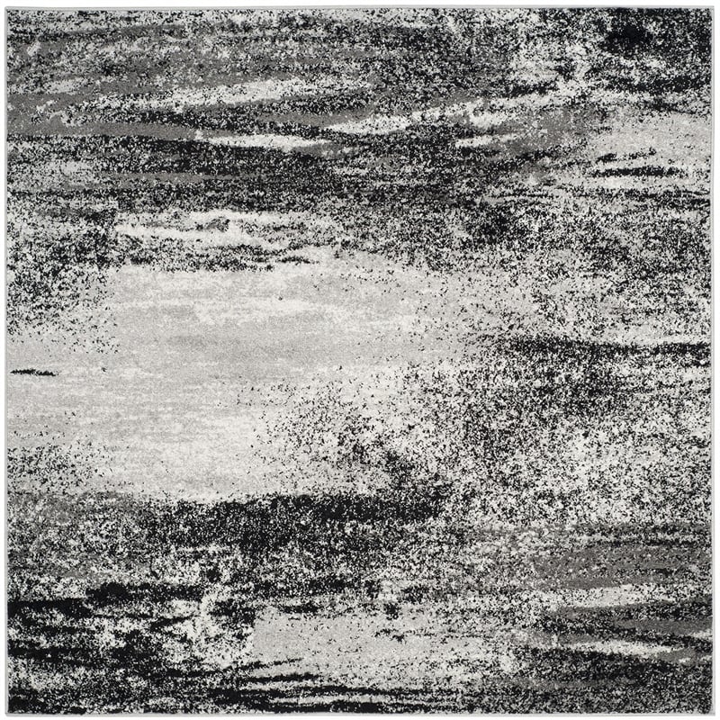 Safavieh Adirondack 8' X 8' Square Rug in Silver