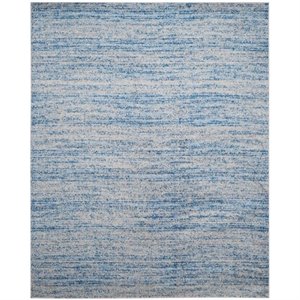 Safavieh Adirondack 4' X 4' Round Rug in Blue and Silver