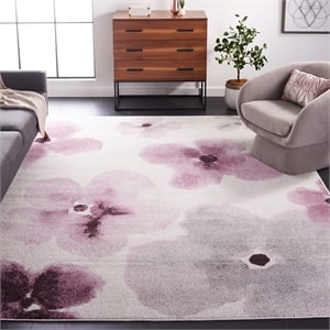 Safavieh Adirondack 8' X 10' Rug in Ivory and Purple
