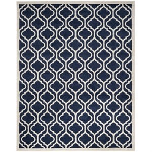 Safavieh Amherst 8' X 10' Rug in Navy and Beige