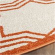 Safavieh Amherst 7' X 7' Round Rug in Ivory and Orange