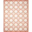 Safavieh Amherst 9' X 12' Rug in Ivory and Orange
