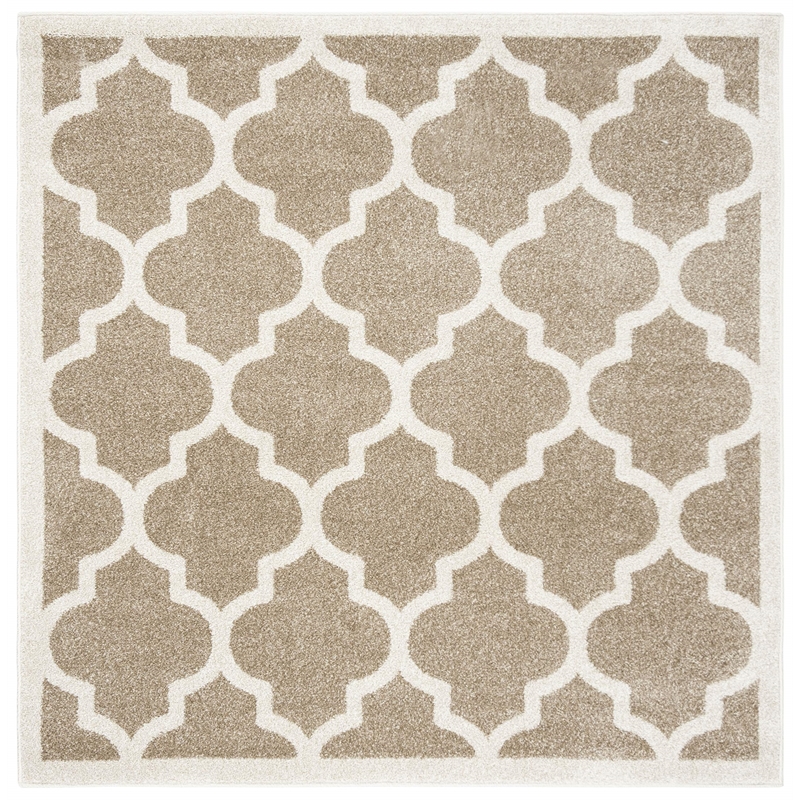 Safavieh Amherst 5' X 5' Square Rug in Wheat and Beige