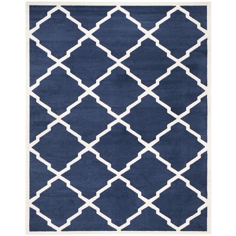 Safavieh Amherst 11' X 16' Rug in Navy and Beige