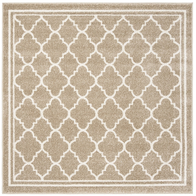 Safavieh Amherst 5' X 5' Square Rug in Wheat and Beige