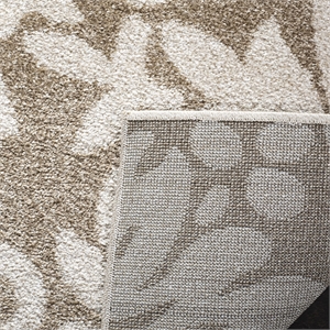 Safavieh Amherst 9' X 9' Square Rug in Wheat and Beige