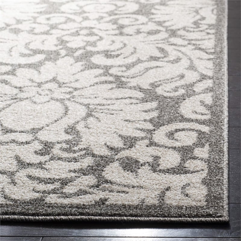 Safavieh Amherst 10' X 14' Rug in Dark Gray and Beige