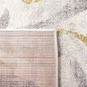 Safavieh Amherst 9' X 9' Square Rug in Ivory and Light Gray