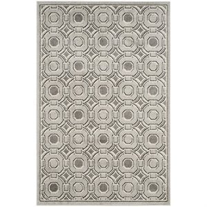 Safavieh Amherst 4' X 6' Rug in Light Gray and Ivory
