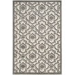 Safavieh Amherst 3' X 5' Rug in Ivory and Gray