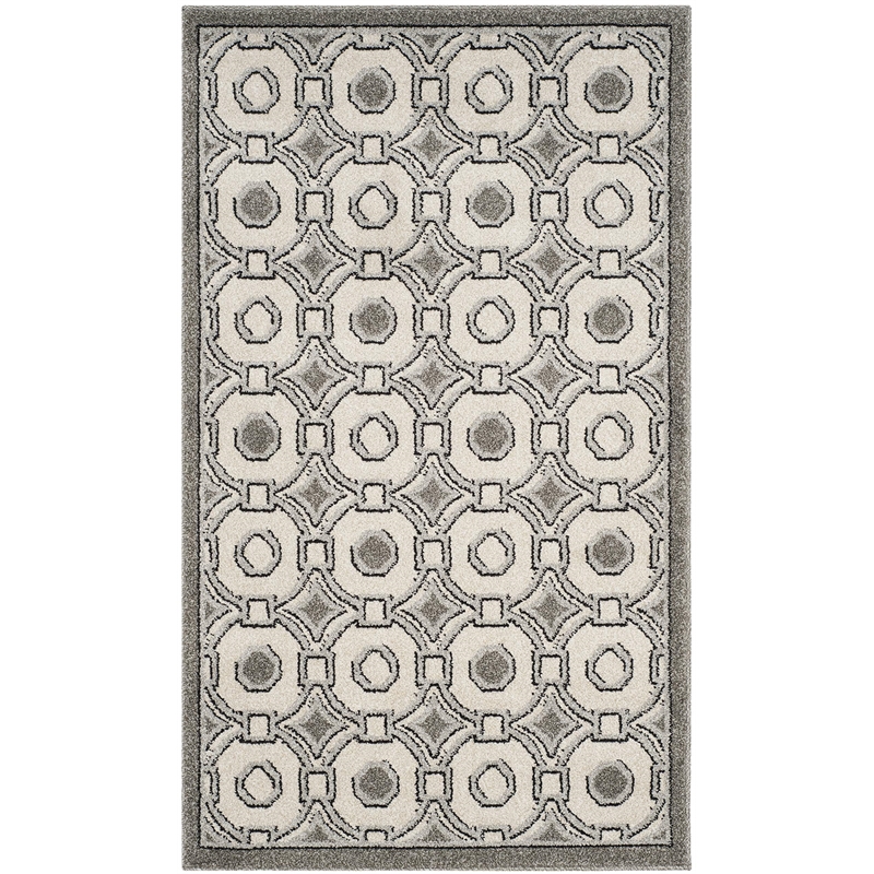 Safavieh Amherst 4' X 6' Rug in Ivory and Gray