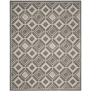 Safavieh Amherst 8' X 10' Rug in Gray and Light Gray