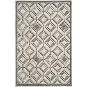 Safavieh Amherst 4' X 6' Rug in Ivory and Light Gray