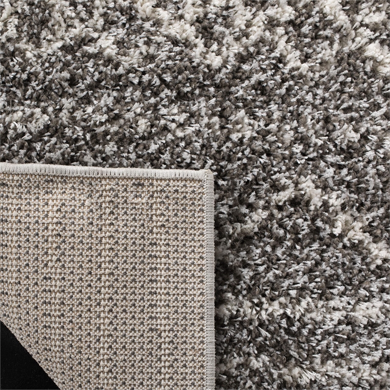Safavieh Arizona Shag 4' X 6' Rug in Brown and Ivory