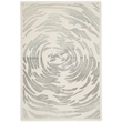 Safavieh Bella 3' X 5' Hand Tufted Wool Pile Rug in Ivory and Gray