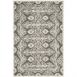 Safavieh Bella 8' X 10' Hand Tufted Wool Rug in Dark Gray and Ivory