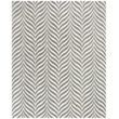 Safavieh Bella 6' X 9' Hand Tufted Wool Pile Rug in Ivory and Gray