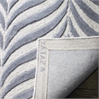 Safavieh Bella 6' X 9' Hand Tufted Wool Pile Rug in Ivory and Gray