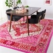 Safavieh Bellagio 8' X 10' Hand Tufted Rug in Red Pink and Ivory