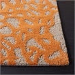 Safavieh Blossom 5' X 8' Hand Hooked Rug in Gray and Orange
